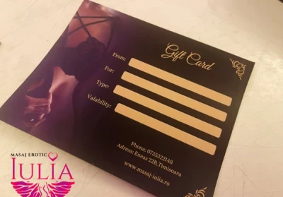 Gift Card- Masaj Erotic Timisoara Iulia