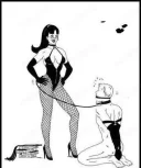 Stăpână (cuplu), caut sclav. - imagine 1