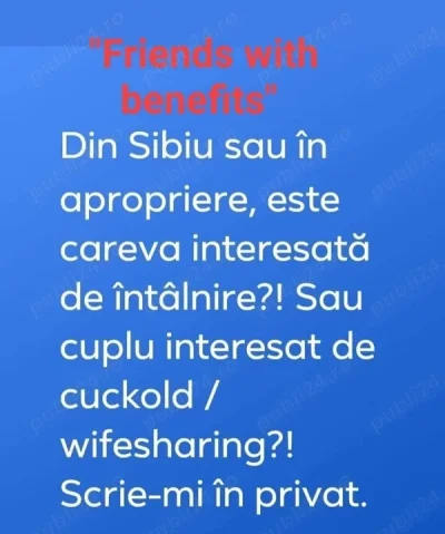 Pentru Ea ,singurul beneficiu reciproc garantat este plăcerea